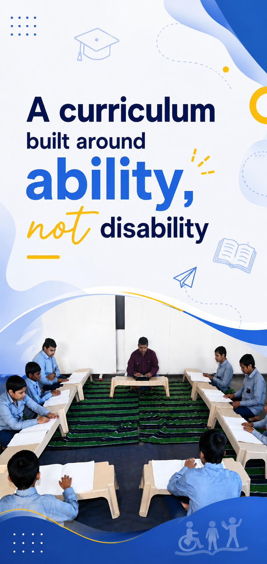 Vision School Academic Hero Banner Mobile
